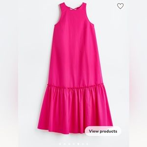 H&M tie-detail dress